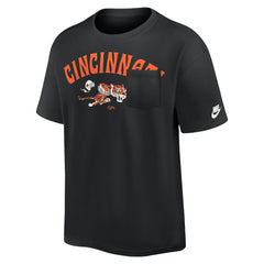 Cincinnati Bengals Rewind Heavy Max90 Pocket T-Shirt Black