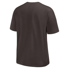 Cleveland Browns Rewind Heavy Max90 Pocket T-Shirt Brown