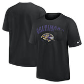 Baltimore Ravens Rewind Heavy Max90 Pocket T-Shirt Black