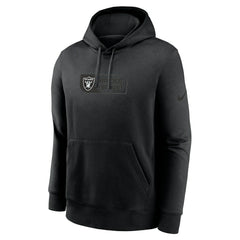 Las Vegas Raiders Edge Pack French Terry Club Pullover Hoodie Black