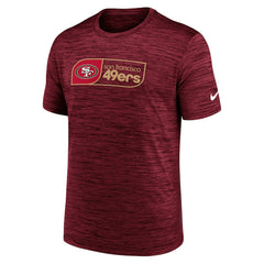 San Francisco 49ers Big & Tall Velocity Performance T-Shirt Scarlet