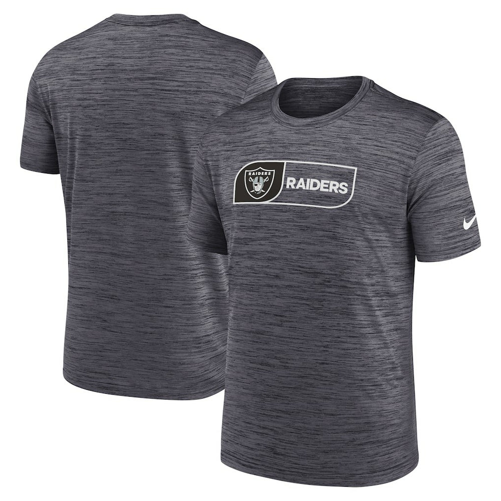 Las Vegas Raiders Big & Tall Velocity Performance T-Shirt Black