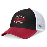 Atlanta Falcons Bench Trucker Adjustable Hat Black/Red