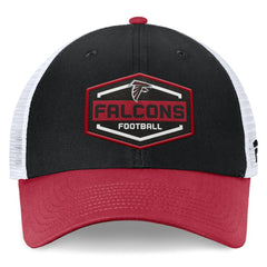 Atlanta Falcons Bench Trucker Adjustable Hat Black/Red