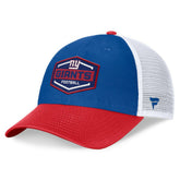New York Giants Bench Trucker Adjustable Hat Royal/Red