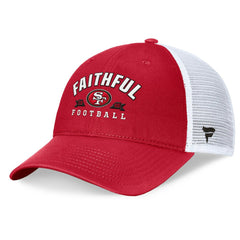 San Francisco 49ers Timeout Trucker Adjustable Hat Scarlet
