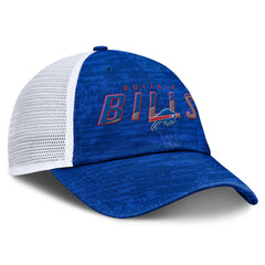 Buffalo Bills Challenge Trucker Adjustable Hat Heather Royal