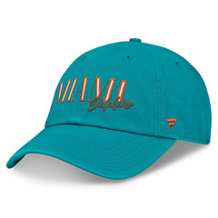 Miami Dolphins Women's City Adjustable Hat Aqua