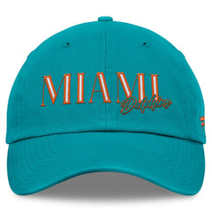 Miami Dolphins Women's City Adjustable Hat Aqua