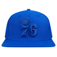 Philadelphia 76ers Pro Standard Triple Tonal Snapback Hat Royal