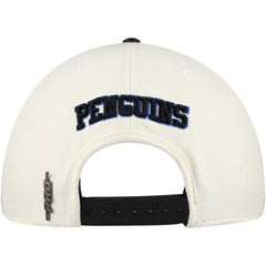 NHL Pittsburgh Penguins Pro Standard Retro Classic Logo Snapback Hat - Cream