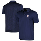 USMNT Levelwear Spry Performance Polo Navy shop
