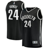 NBA Cam Thomas Brooklyn Nets Big & Tall Fast Break Player Jersey - Black - Icon Edition
