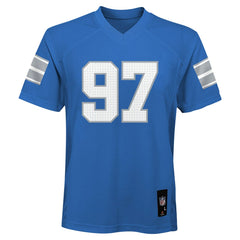 NFL Aidan Hutchinson Detroit Lions Youth Replica Player Jersey - Blue outlet