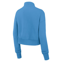 Tennessee Titans Women's Rewind Phoenix Half-Zip Sweatshirt Light Blue