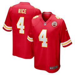 NFL Rashee Rice Kansas City Chiefs Game Jersey - Red