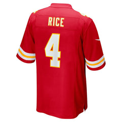 NFL Rashee Rice Kansas City Chiefs Game Jersey - Red