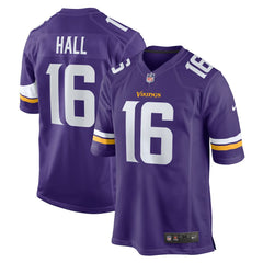 NFL Jaren Hall Minnesota Vikings Game Jersey - Purple