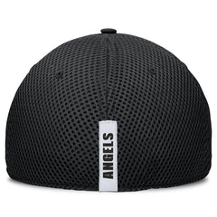 Los Angeles Angels Fanatics Spacer Mesh Flex Hat - Black Hats