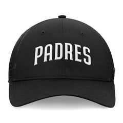 San Diego Padres Fanatics Spacer Mesh Flex Hat - Black Hats