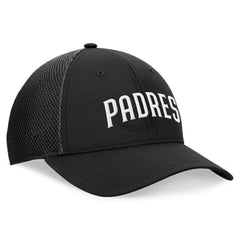 San Diego Padres Fanatics Spacer Mesh Flex Hat - Black Hats