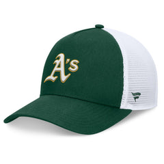 Athletics Fanatics Fundamental A-Frame Adjustable Hat - Green Hats
