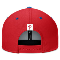 Philadelphia Phillies Fanatics Fundamental Bold Snapback Hat - Red/Royal Hats