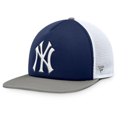 New York Yankees Fanatics Fundamental Foam Front Snapback Hat - Navy/White Hats