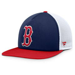 Boston Red Sox Fanatics Fundamental Foam Front Snapback Hat - Navy/White Hats