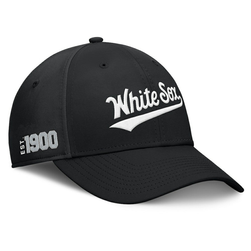 Chicago White Sox Fanatics Fundamental Tag Flex Hat - Black Hats