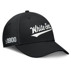 Chicago White Sox Fanatics Fundamental Tag Flex Hat - Black Hats