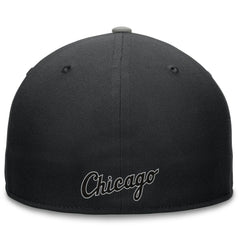 Chicago White Sox Fanatics Fundamental Tri-Script Fitted Hat - Black Hats