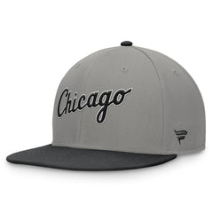 Chicago White Sox Fanatics Fundamental Two-Tone Fitted Hat - Gray Hats