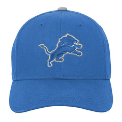 Detroit Lions Youth Team Pre-Curved Adjustable Hat Blue