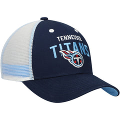 Tennessee Titans Youth Core Lockup Trucker Adjustable Hat Navy