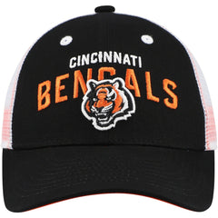 Cincinnati Bengals Preschool Core Lockup Trucker Adjustable hat Black