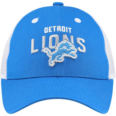 Detroit Lions Preschool Core Lockup Trucker Adjustable hat Blue