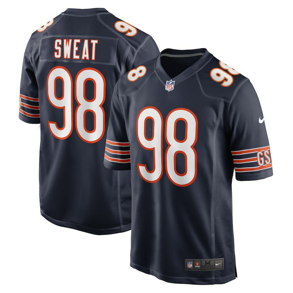 Montez Sweat Chicago Bears Game Jersey Navy