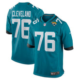 NFL Ezra Cleveland Jacksonville Jaguars Game Jersey - Teal
