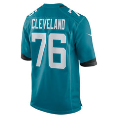 NFL Ezra Cleveland Jacksonville Jaguars Game Jersey - Teal