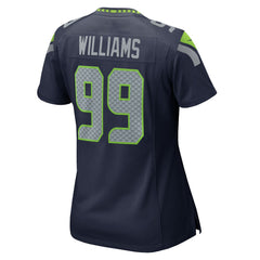 NFL Leonard Williams Seattle Seahawks Women's Team Game Jersey - College College Navy