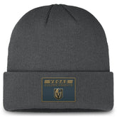 NHL Vegas Golden Knights Fanatics Authentic Pro Cuffed Knit Hat - Gray