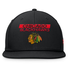 NHL Chicago Blackhawks Fanatics Authentic Pro Prime Snapback Hat - Black