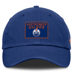 NHL Edmonton Oilers Fanatics Authentic Pro Prime Adjustable Hat - Royal