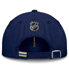 NHL St. Louis Blues Fanatics Authentic Pro Prime Adjustable Hat - Navy