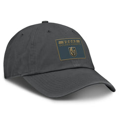 NHL Vegas Golden Knights Fanatics Authentic Pro Prime Adjustable Hat - Gray