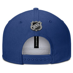 NHL Toronto Maple Leafs Fanatics Authentic Pro Rink Snapback Hat - Blue