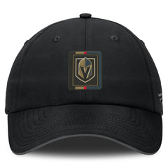 NHL Vegas Golden Knights Fanatics Authentic Pro Ripstop Adjustable Hat - Gray/Black