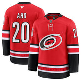 NHL Sebastian Aho Carolina Hurricanes Fanatics Alternate Premium Jersey - Red