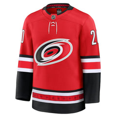 NHL Sebastian Aho Carolina Hurricanes Fanatics Alternate Premium Jersey - Red